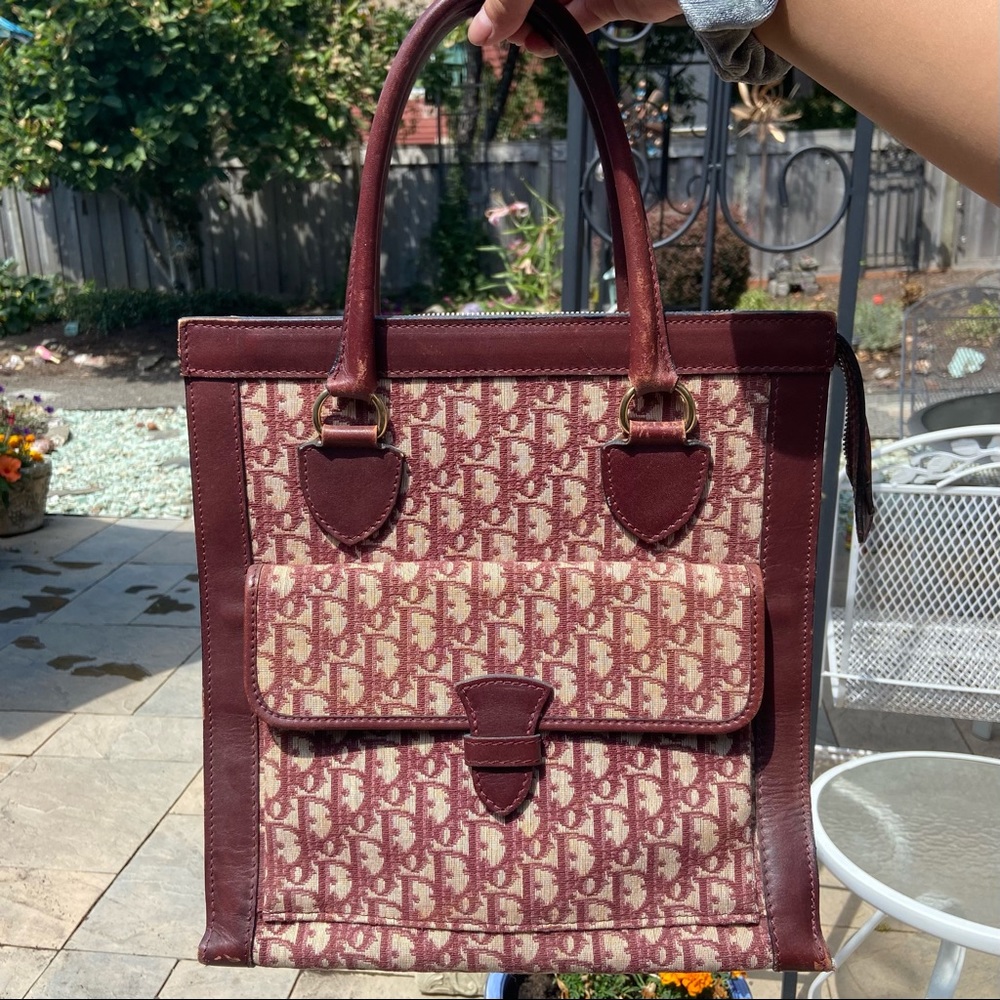 Vintage Christian Dior Tote Bag